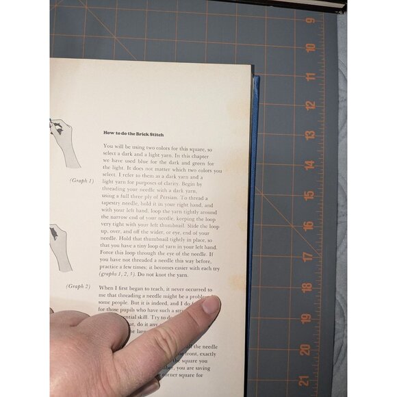 The New York Times Book of Needlepoint by Elaine Slater Hardcover 1973 Quadrangl - Picture 8 of 16